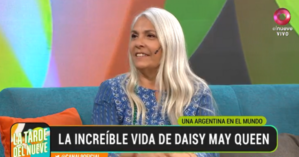 Daisy May Queen "Mi papá me mandó un mensaje después de morir" Canal 9